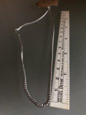 Edelstaal 2mm gollr Edelstaal (RVS) ketting 2 mm 45 cm
